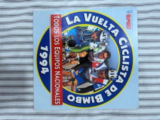 Lote Álbum Ciclismo cromos