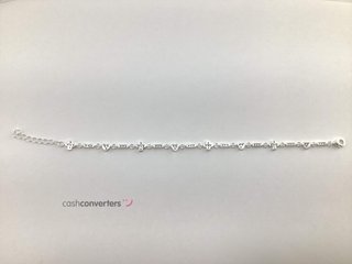 pulsera plata 925mm con piedra con circonita