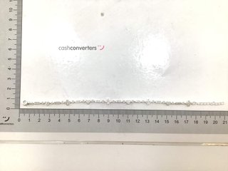 pulsera plata 925mm con piedra con circonita