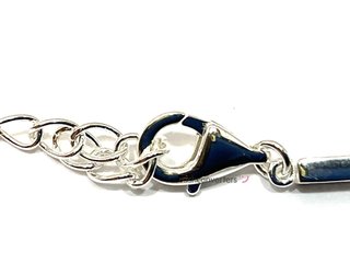 pulsera plata 925mm con piedra con circonita