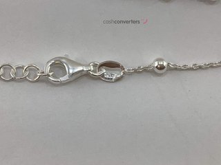 pulsera plata 925mm con piedra con perla