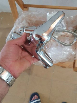 Grifo de lavabo y bidé cromado