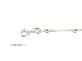 pulsera plata 925mm con piedra con perla