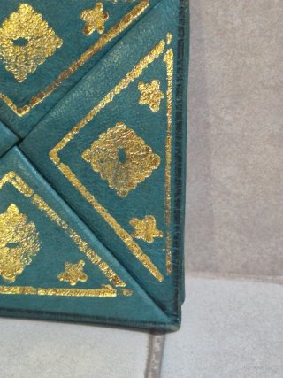 Monedero cuero plegable
