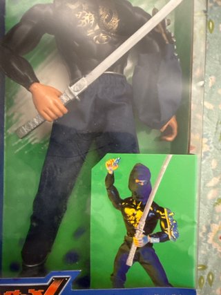 Max Steel Figura N-Tek Ninja con Espada