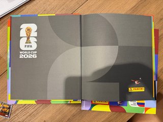 Álbum Mundial FIFA 2026 Panini Pasta Dura
