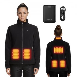 Chaqueta de forro polar calefaccionada para mujere