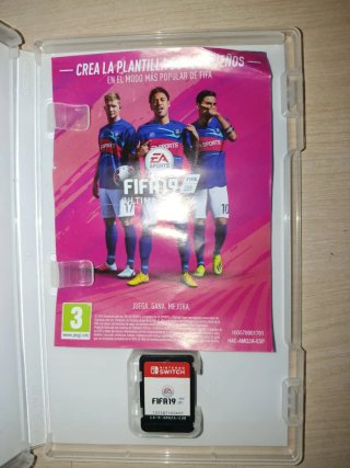 Lote Videojuegos Nintendo Switch FIFA/FC
