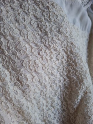 Abito Imperial pizzo seta donna S