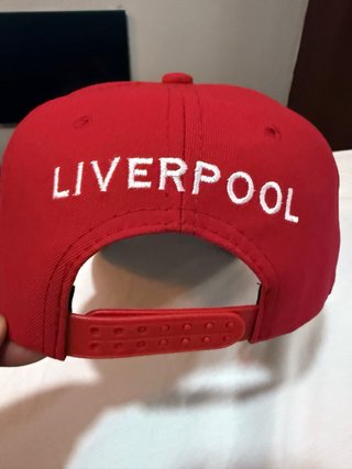 Gorra Liverpool FC Roja Nueva