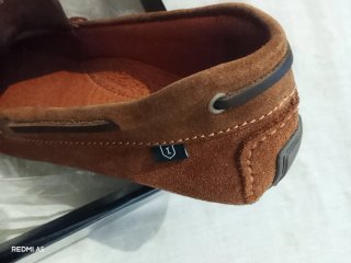 Mocasines de piel marrón Suits Inc