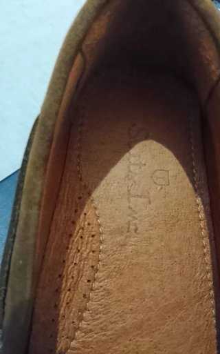 Mocasines de piel marrón Suits Inc