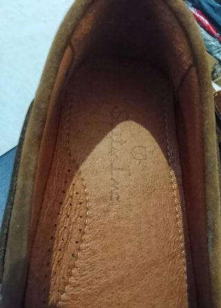 Mocasines de piel marrón Suits Inc