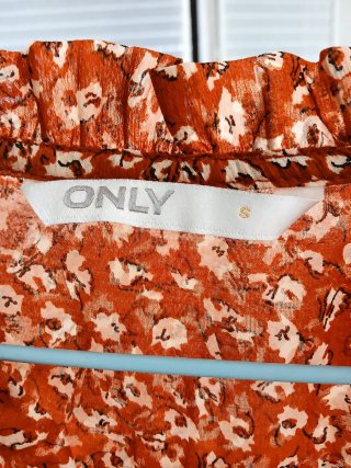 Blusa estampada manga larga