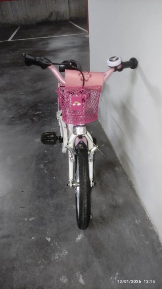 Bicicleta infantil rosa