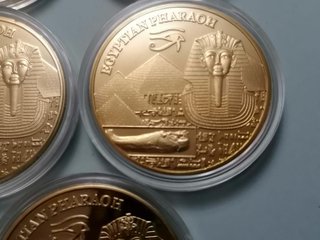Monedas Faraones Egipcios (Set 5)