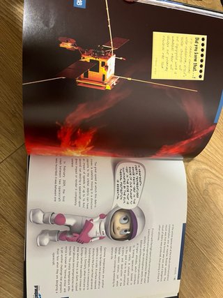 Libro del espacio en ingles para niños