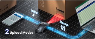 EYOYO EY-045 Mouse + 2D Barcode Scanner BT