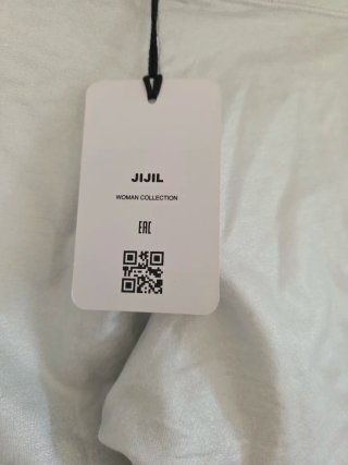 Leggings Jijil perlati bianchi taglia L