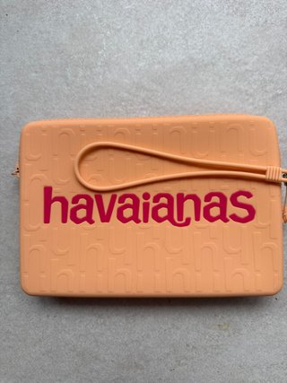 Bolso Monedero Naranja Havaianas