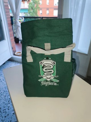 Mochila Porta Alimentos Slytherin Harry Potter