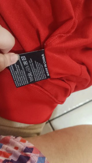 Felpa Zeus Rossa Taglia L