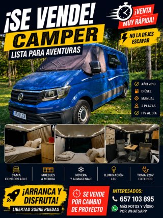 VW Crafter 2020 Camper