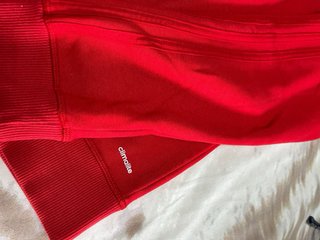 Sudadera Adidas Roja Hombre