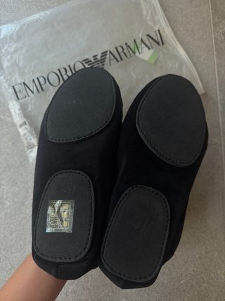 Mocasines Emporio Armani Negro Talla 40