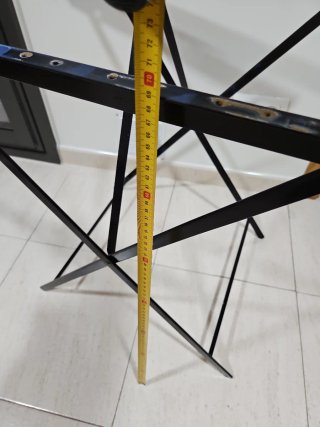 Gambe da tavolo pieghevoli in metallo
