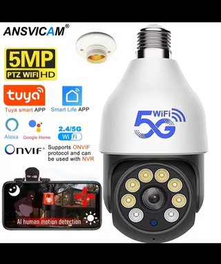 Cámara ANSVICAM 5MP PTZ WiFi HD