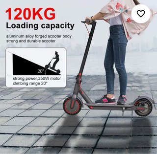 Patinete Eléctrico Negro Aovopro