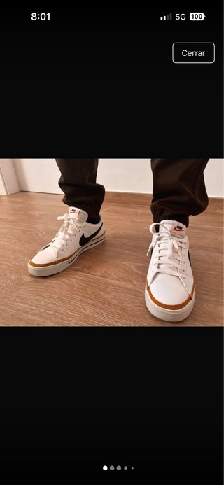 Zapatillas Nike Blancas y Negras