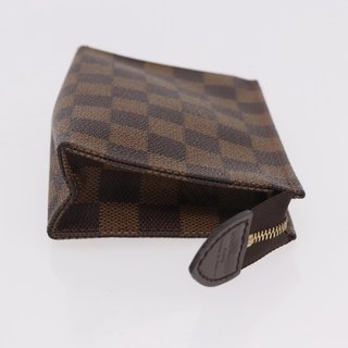 LOUIS VUITTON Damier Ebene Poche Toilette 15