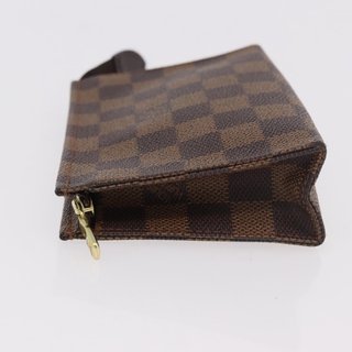 LOUIS VUITTON Damier Ebene Poche Toilette 15