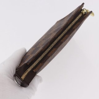 LOUIS VUITTON Damier Ebene Poche Toilette 15