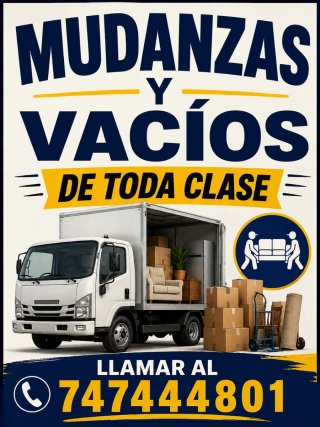 Servicios de Mudanzas y Vacíos