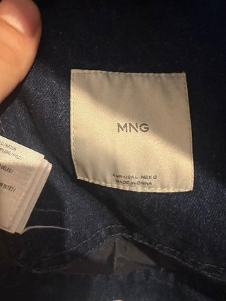 Cazadora vaquera Mango con cuello borreguillo