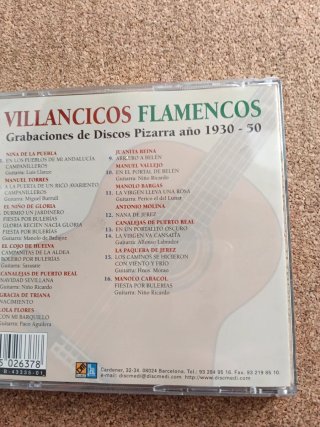 Villancicos Flamencos - Grabaciones Pizarra
