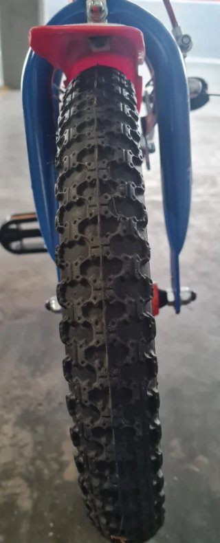 Bicicleta Spiderman Azul y Roja