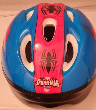 Bicicleta Spiderman Azul y Roja