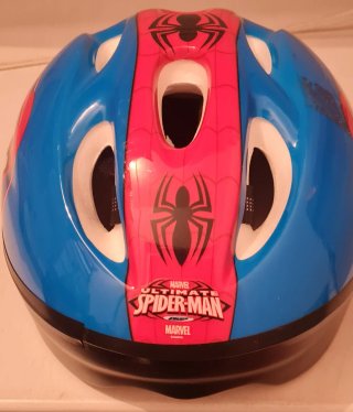 Bicicleta Spiderman Azul y Roja