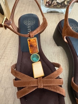 Sandalias Unisa Marrones Talla 36