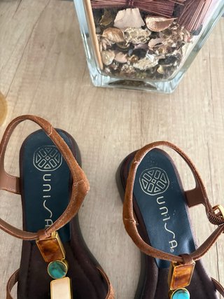 Sandalias Unisa Marrones Talla 36