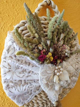 Decoración pared boho hecho a mano