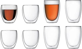 8 Vasos Bodum Pavina Doble Pared