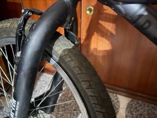Bicicleta BMX Decathlon con extras