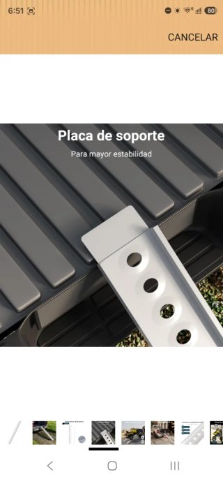 Rampa para Motos de Aluminio
