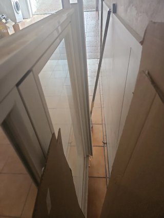 Ventana Aluminio Blanco Climalit Oscilobatiente