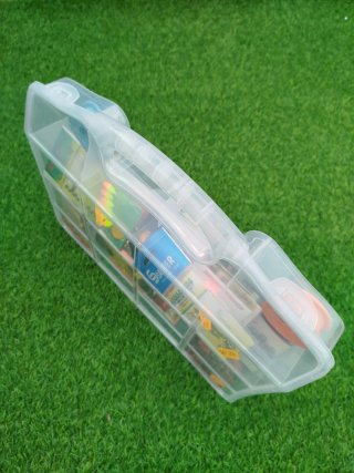 Caja de pesca con accesorios, Estuche Surfcasting